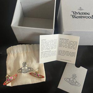 Vivienne Westwood Orb Stud Earrings